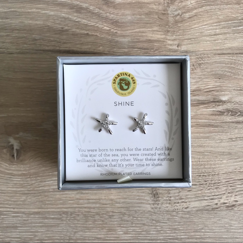 Spartina 499 starfish earrings
